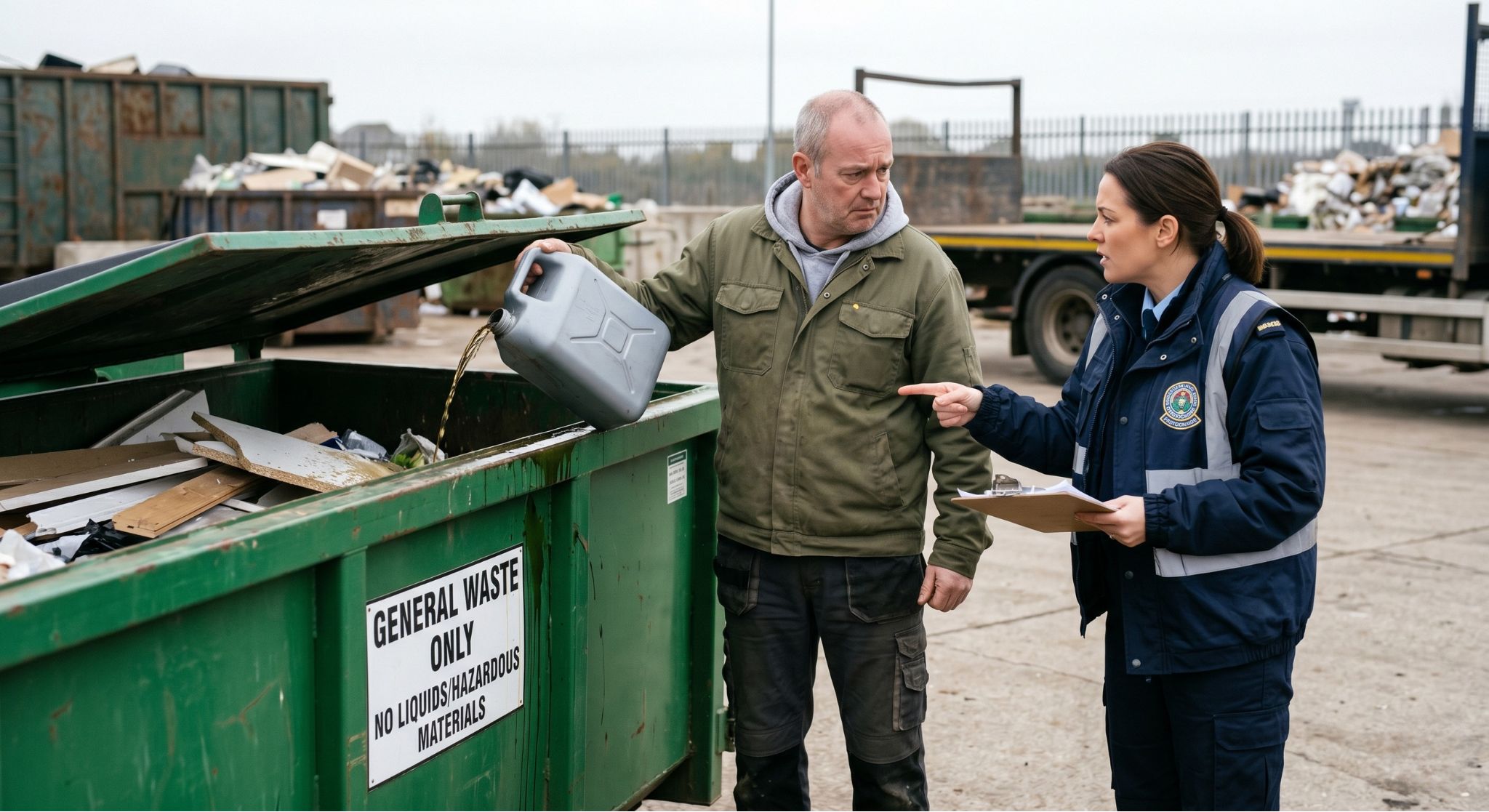 What Can (and Can't) Go in a Rental Dumpster?