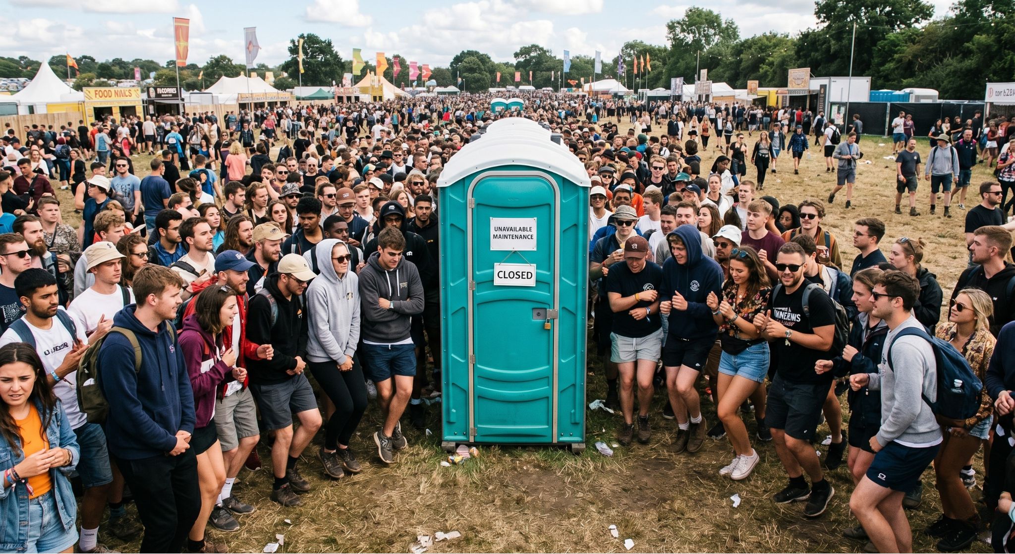 How Many Portable Toilets Do You Need? A Simple Formula