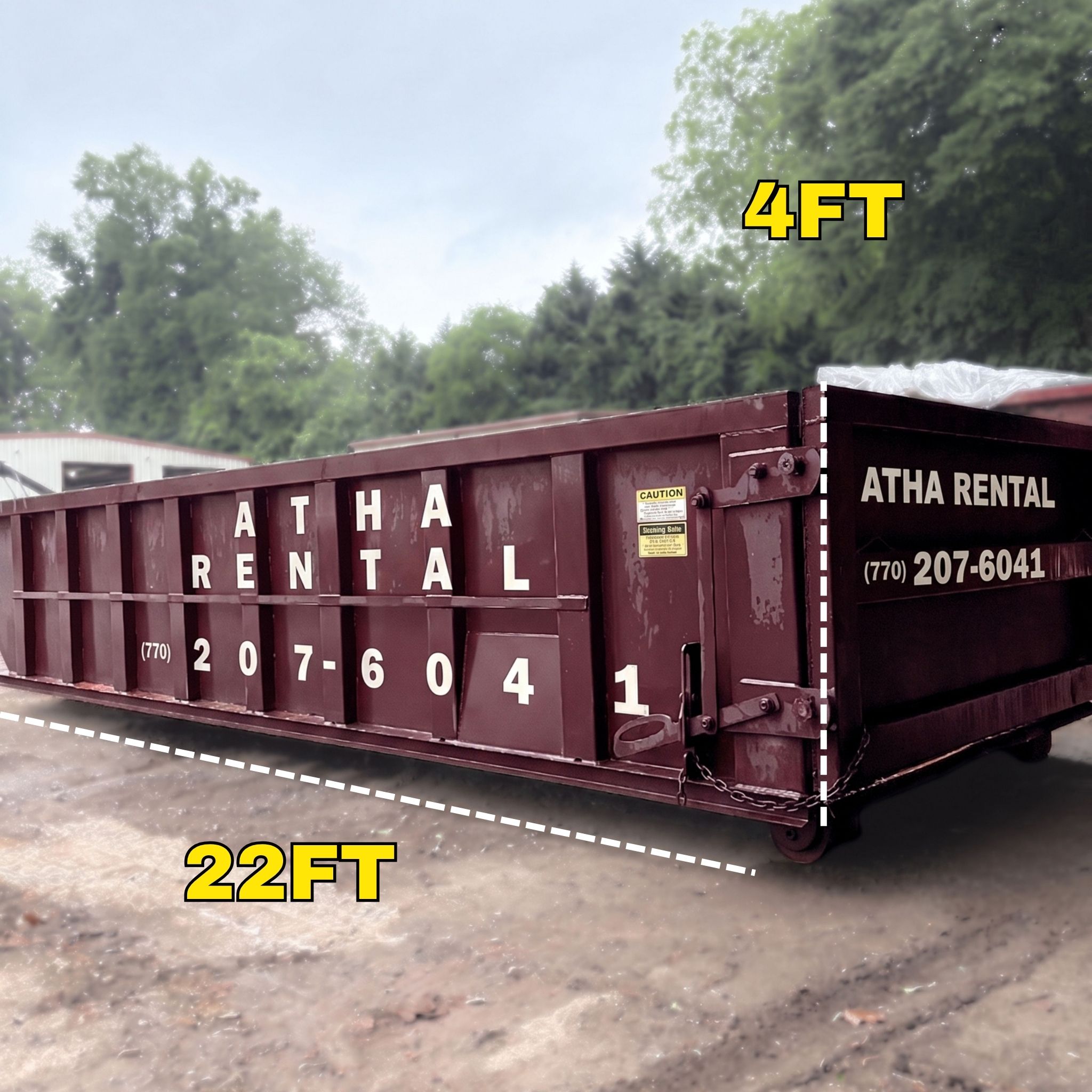 20 Yard Dumpster